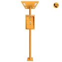 Solar Call Station EASYSOL: weatherproof, vandal resistant - A2S