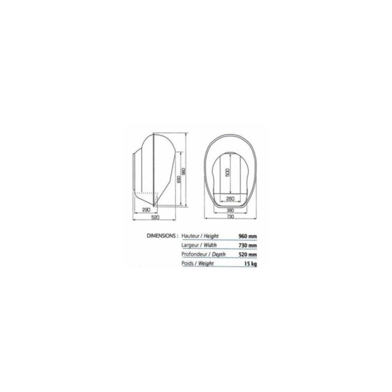 Cabine téléphonique Clair Olivia - A2S