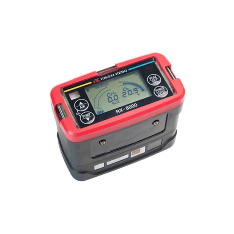 Portable gas monitor RX-8000, mutligaz HC/O2 - A2S