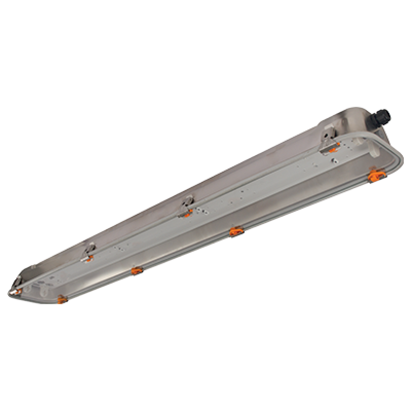 Luminaire ATEX fluorescent Série RINO-EX pour zone 2, 21, 22