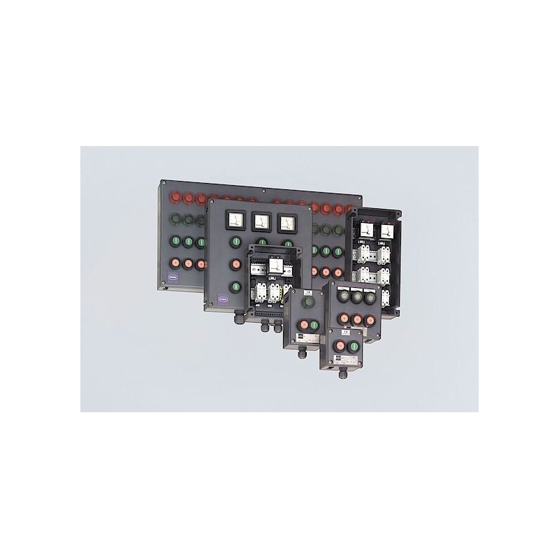 Ex-proof control unit in polyester resin 8146/5075 - A2S