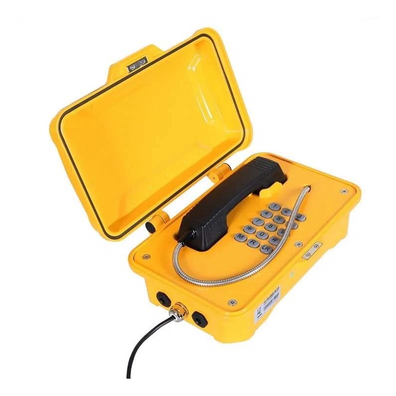 INDUPHONE weaterproof industrial telephone, IP66 / 67 - A2S